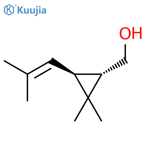 (+)-trans-Chrysanthemol structure