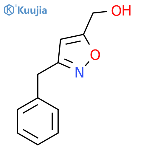 5-Isoxazolemethanol, 3-(phenylmethyl)- structure