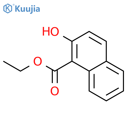 ethyl-2-hydroxy-1-naphthalene carboxylate structure