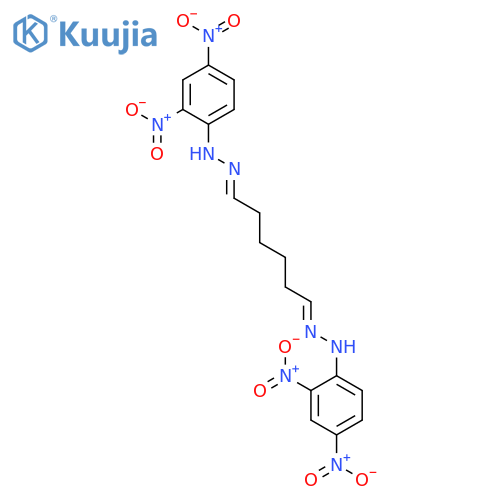 HEXANEDIAL, BIS[(2,4-DINITROPHENYL)HYDRAZONE] structure
