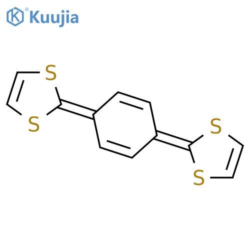 1,3-Dithiole, 2,2'-(2,5-cyclohexadiene-1,4-diylidene)bis- structure