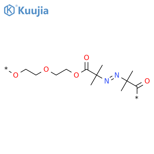 POLY[OXY-1,2-ETHANEDIYLOXY-1,2-ETHANEDIYLOXY(2,2-DIMETHYL-1-OXO-1,2-ETHANEDIYL)AZO(1,1-DIMETHYL-2-OXO-1,2-ETHANEDIYL)] structure