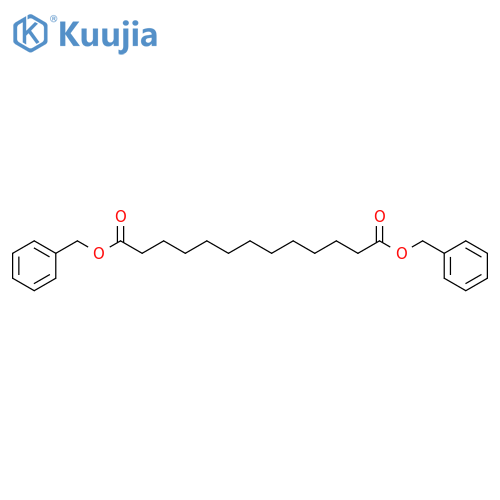 TRIDECANEDIOIC ACID, BIS(PHENYLMETHYL) ESTER structure