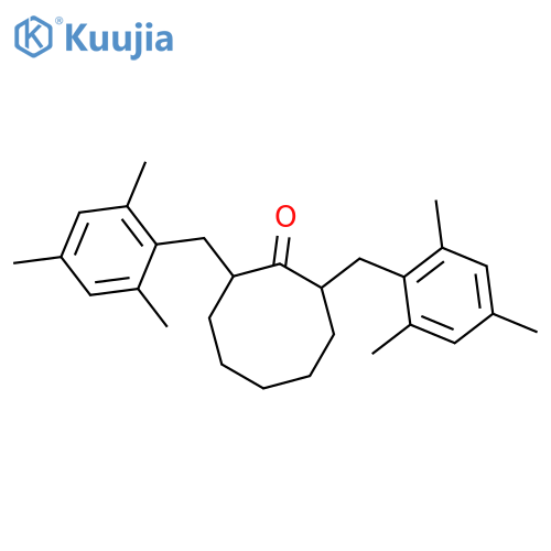 2,8-bis(2,4,6-trimethylbenzyl)cyclooctanone structure