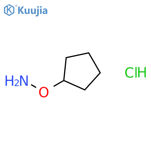 O-Cyclopentylhydroxylamine hydrochloride structure