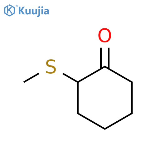 2-(methylsulfanyl)cyclohexan-1-one structure
