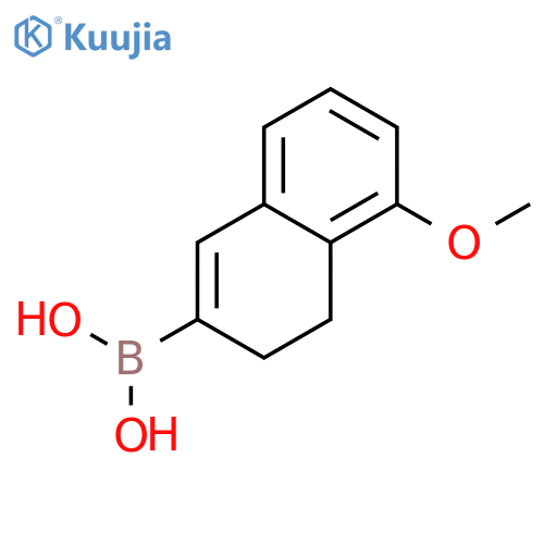 BORONIC ACID, (3,4-DIHYDRO-5-METHOXY-2-NAPHTHALENYL)- structure