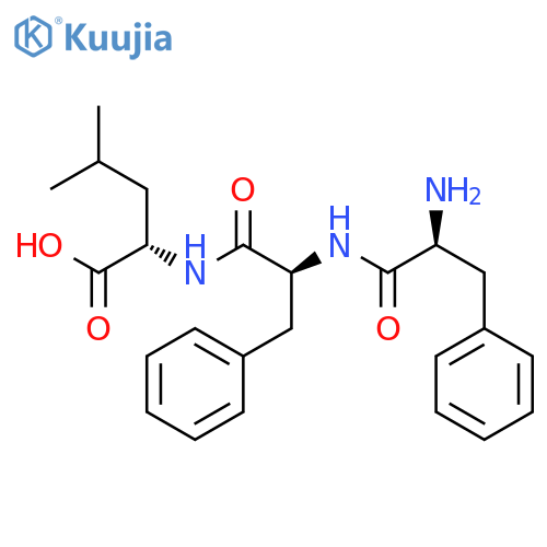 L-LEUCINE, L-PHENYLALANYL-L-PHENYLALANYL- structure