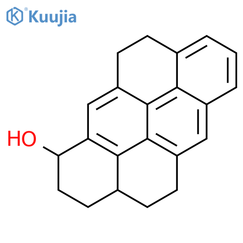 Dibenzo[def,mno]chrysenol, 1,2,3,3a,4,5,10,11-octahydro- structure