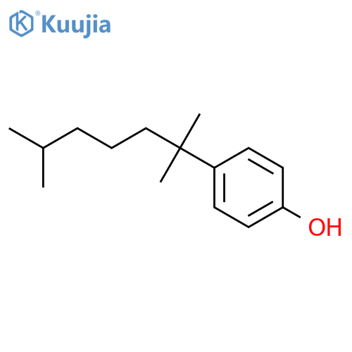 4-(2,6-Dimethyl-2-heptyl)phenol structure