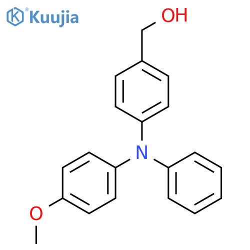 BENZENEMETHANOL, 4-[(4-METHOXYPHENYL)PHENYLAMINO]- structure