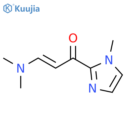3-(dimethylamino)-1-(1-methyl-1H-imidazol-2-yl)prop-2-en-1-one structure