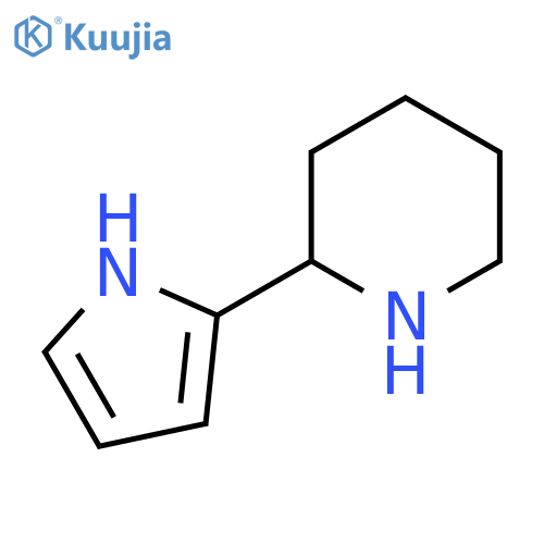 2-(1H-pyrrol-2-yl)piperidine structure