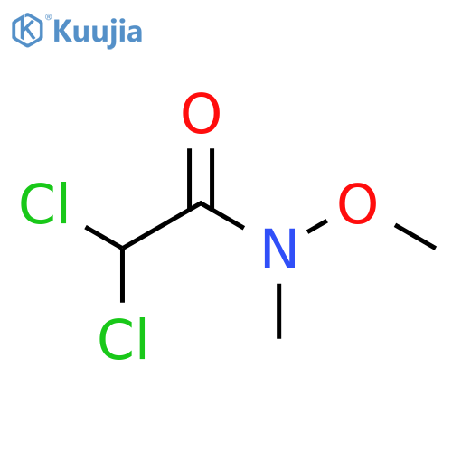 Acetamide, 2,2-dichloro-N-methoxy-N-methyl- structure