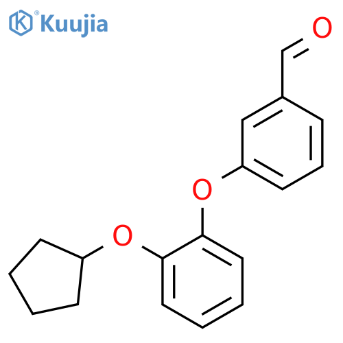 Benzaldehyde, 3-[2-(cyclopentyloxy)phenoxy]- structure