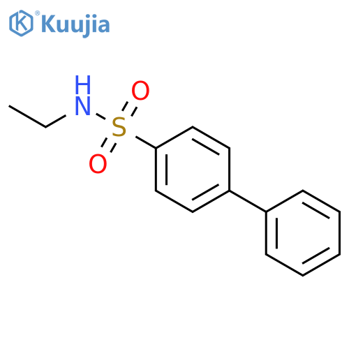 [1,1'-BIPHENYL]-4-SULFONAMIDE, N-ETHYL- structure