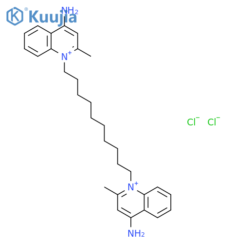 Dequalinium chloride structure