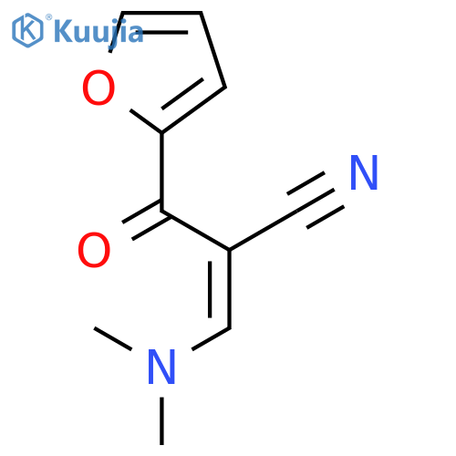 3-(Dimethylamino)-2-(furan-2-carbonyl)acrylonitrile structure