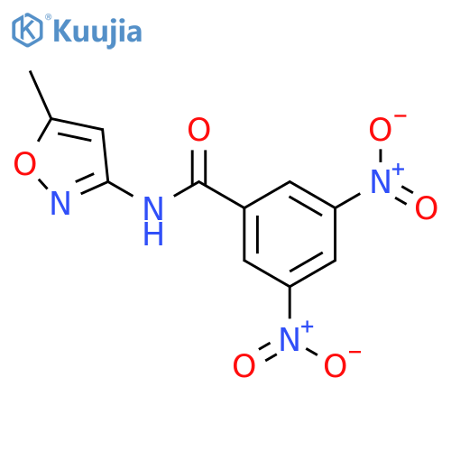 N-(5-Methyl-isoxazol-3-yl)-3,5-dinitro-benzamide structure