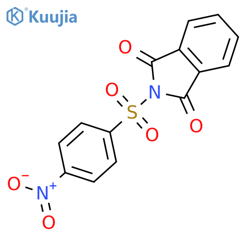 1H-Isoindole-1,3(2H)-dione, 2-[(4-nitrophenyl)sulfonyl]- structure