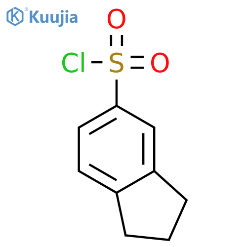Indane-5-sulfonyl Chloride structure