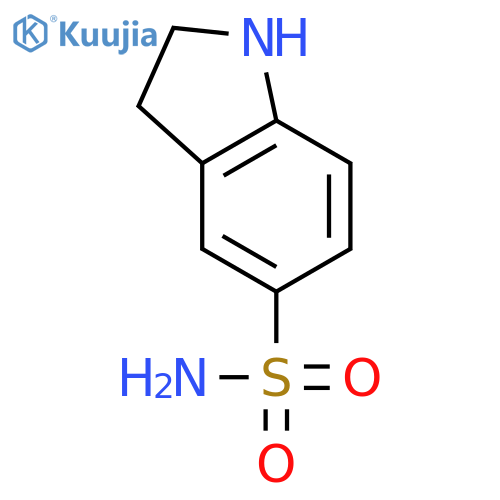 2,3-dihydro-1H-indole-5-sulfonamide structure
