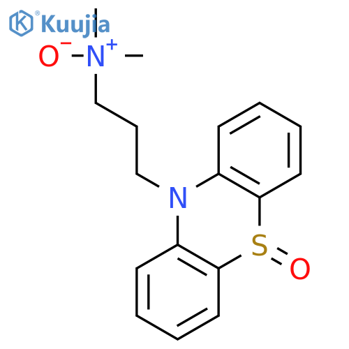10H-PHENOTHIAZINE-10-PROPANAMINE, N,N-DIMETHYL-, N,5-DIOXIDE structure