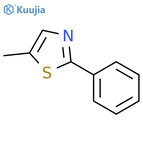 5-methyl-2-phenyl-1,3-thiazole structure