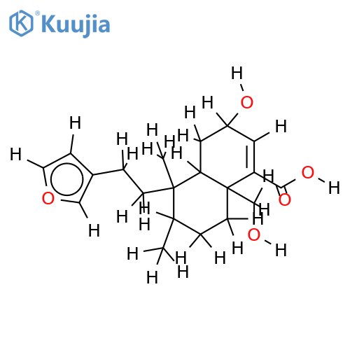 2beta-Hydroxyhautriwaic acid structure