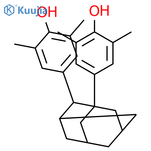 PHENOL, 4,4'-TRICYCLO[3.3.1.13,7]DECYLIDENEBIS[2,6-DIMETHYL- structure