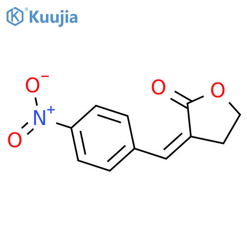 2(3H)-FURANONE, DIHYDRO-3-[(4-NITROPHENYL)METHYLENE]-, (E)- structure