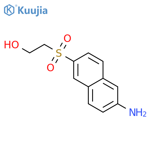 2-((6-Aminonaphthalen-2-yl)sulfonyl)ethanol structure