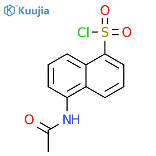 5-Acetamidonaphthalene-1-sulfonyl Chloride structure