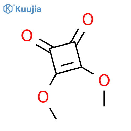 dimethoxycyclobut-3-ene-1,2-dione structure