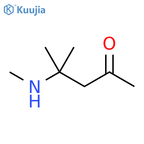 2-Pentanone, 4-methyl-4-(methylamino)- (9CI) structure