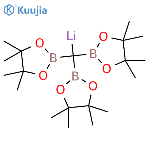 LITHIUM, [TRIS(4,4,5,5-TETRAMETHYL-1,3,2-DIOXABOROLAN-2-YL)METHYL]- structure