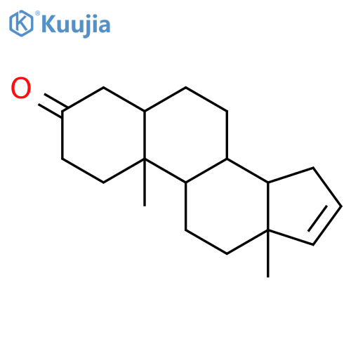 5alpha-Androst-16-en-3-on structure