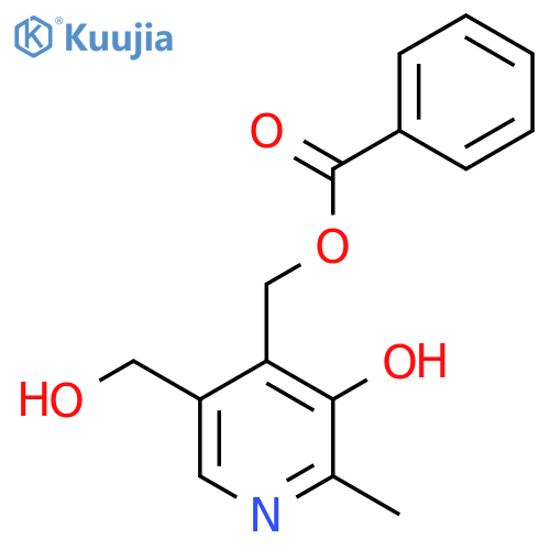 Pyridoxol-4-benzoate structure