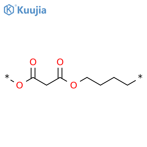 POLY[OXY(1,3-DIOXO-1,3-PROPANEDIYL)OXY-1,4-BUTANEDIYL] structure