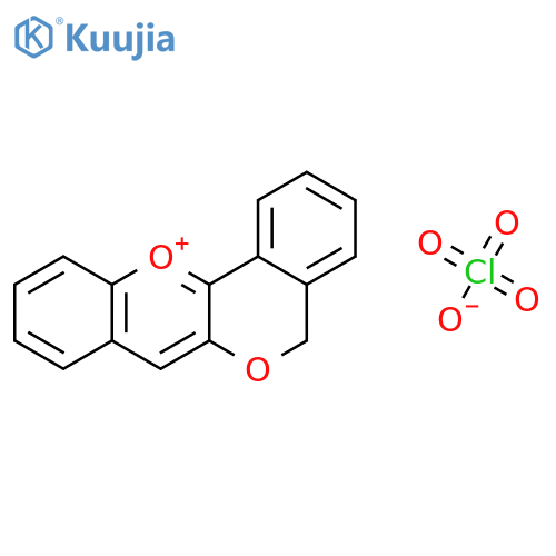 5H-[2]BENZOPYRANO[4,3-B][1]BENZOPYRYLIUM, PERCHLORATE structure