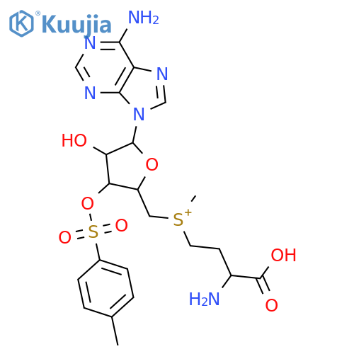 5'-(3S)-3-Amino-3-carboxypropylmethylsulfonio-5’-deoxyadenosine Tosylate structure