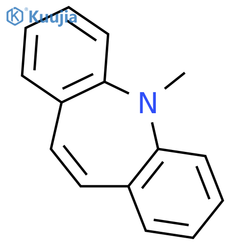 N-Methyl-2,2'-iminostilbene structure
