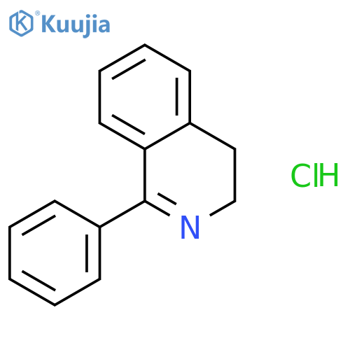 3,4-Dihydro-1-phenylisoquinoline Hydrochloride structure