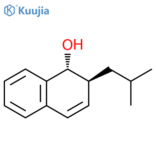 1-Naphthalenol, 1,2-dihydro-2-(2-methylpropyl)-, (1R,2S)-rel- structure