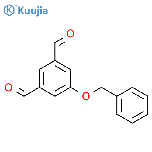 1,3-Benzenedicarboxaldehyde, 5-(phenylmethoxy)- structure
