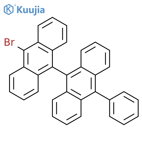 9,9'-Bianthracene, 10-bromo-10'-phenyl- structure