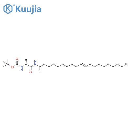 POLY[1-[[(2S)-2-[[(1,1-DIMETHYLETHOXY)CARBONYL]AMINO]-1-OXOPROPYL]AMINO]-10-NONADECENE-1,19-DIYL] structure