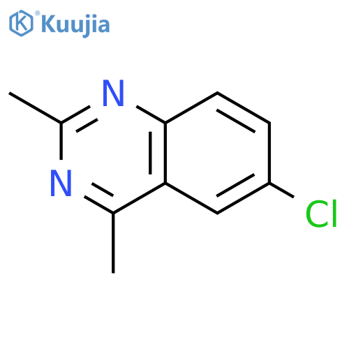 6-Chloro-2,4-dimethylquinazoline structure