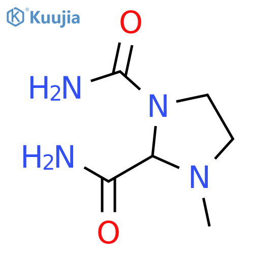 1,2-IMIDAZOLIDINEDICARBOXAMIDE, 3-METHYL- structure