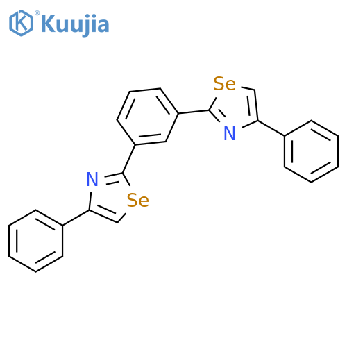 Selenazole, 2,2'-(1,3-phenylene)bis[4-phenyl- structure